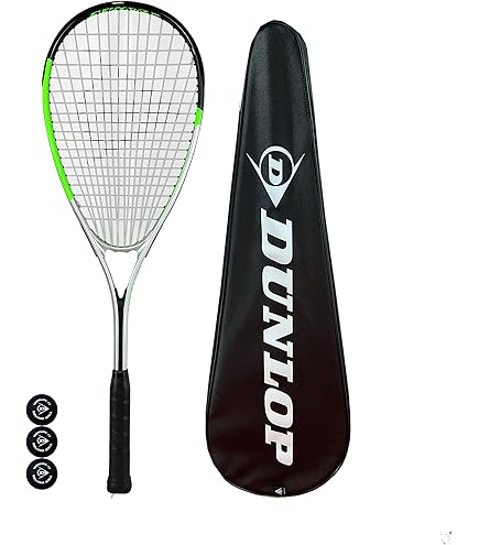 Dunlop Hyper Squash Racket Series with Full Protective Cover